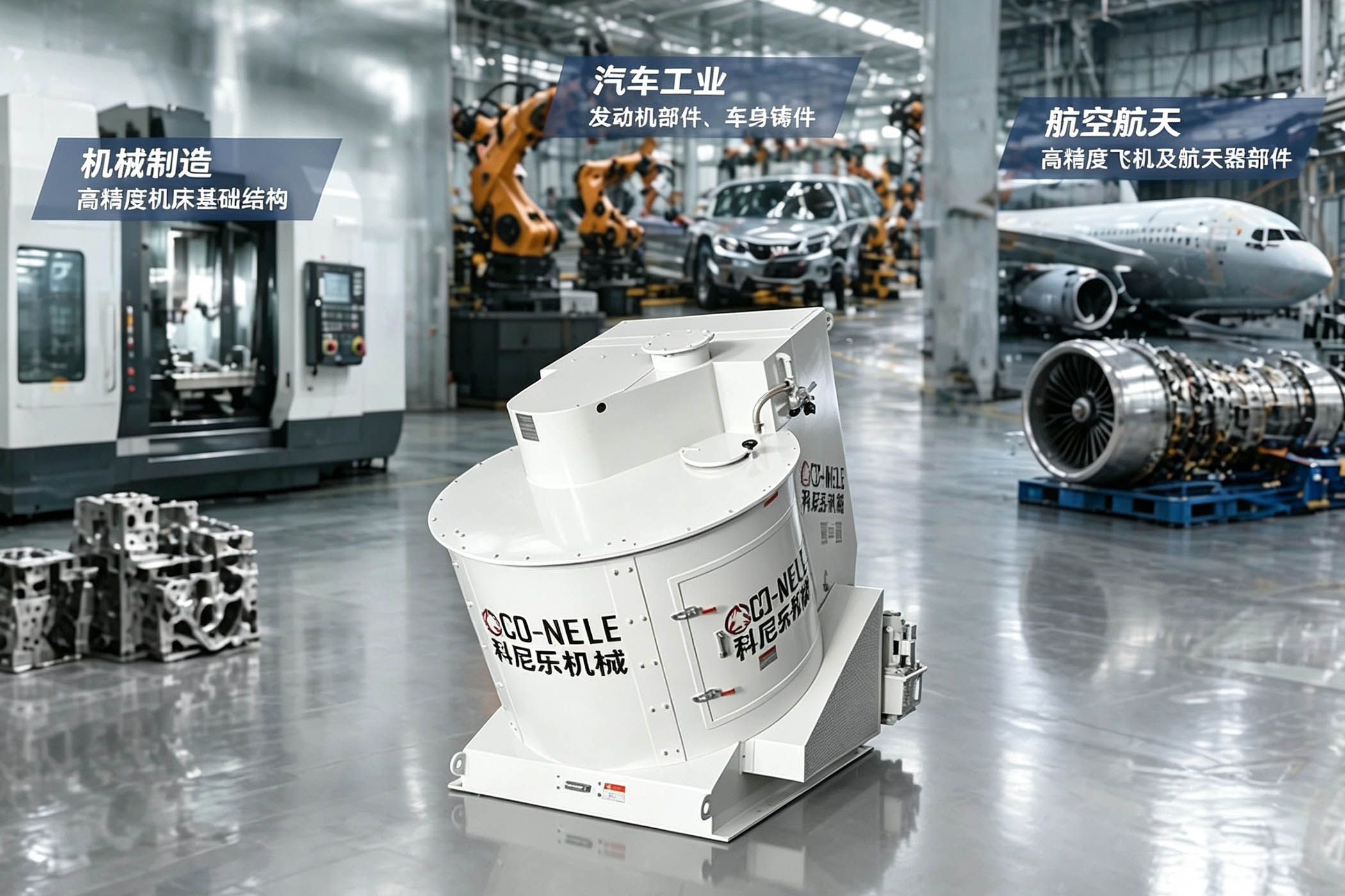 礦物鑄造強力混合機