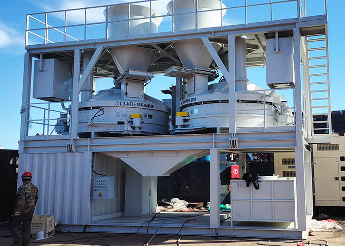 2方立軸行星攪拌機海上船舶UHPC設備（用于海基海洋工程項目）